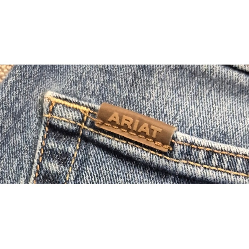 Ariat M4 Legacy Relaxed Bootcut Jeans Men's 36x30 Blue Denim Workwear Western - Picture 16 of 16